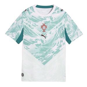 Puma Childrens/Kids World Cup 2026 Portugal FC Away Shirt / White/Green